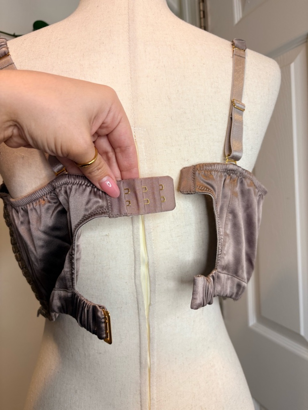 ADINA REAY Lou Longline Bra in Moonlight - Picture 10 of 13